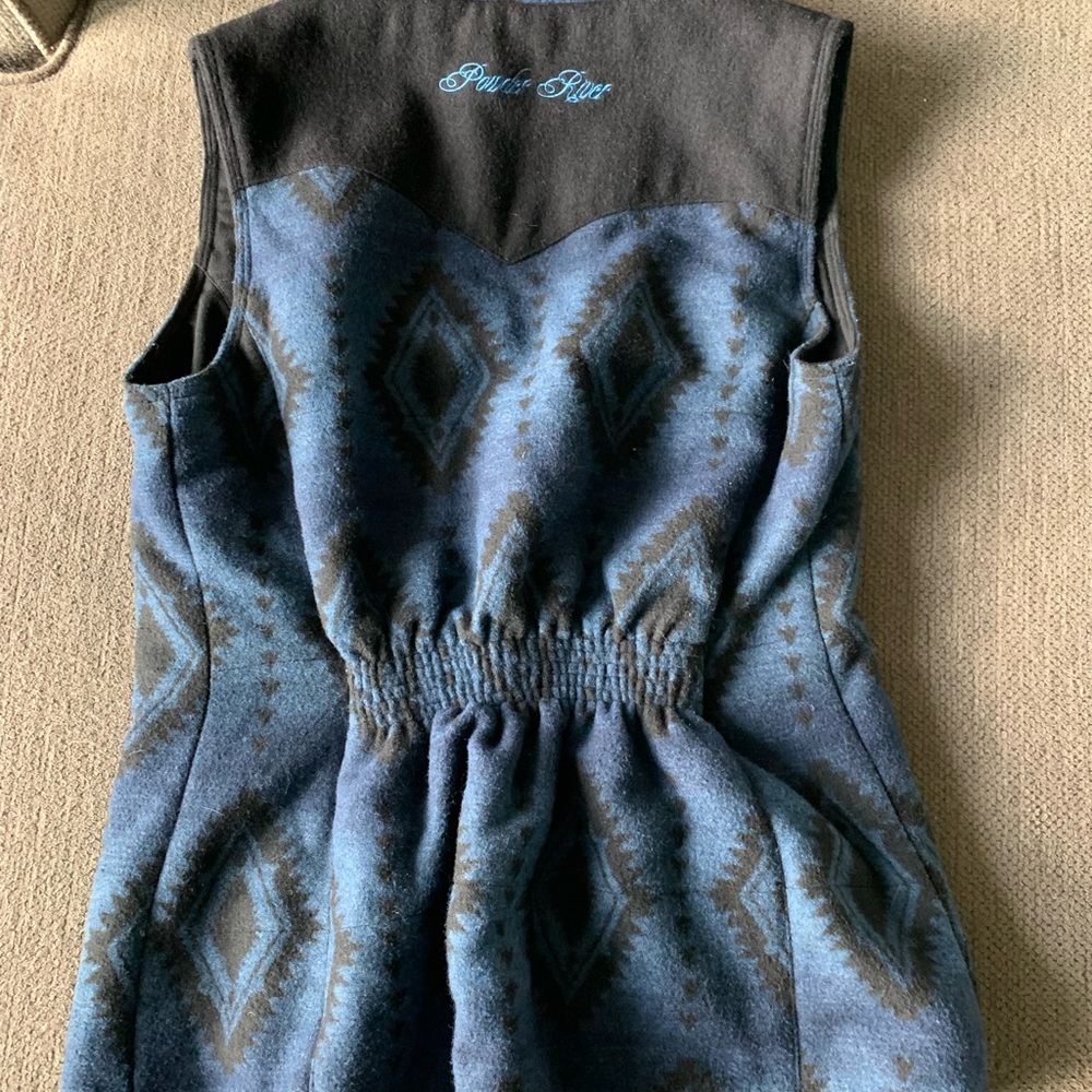 Powder River Womens wool vest size small